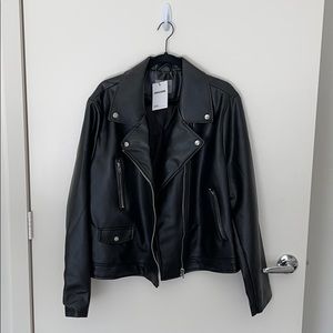 ASOS Curve Leather Jacket